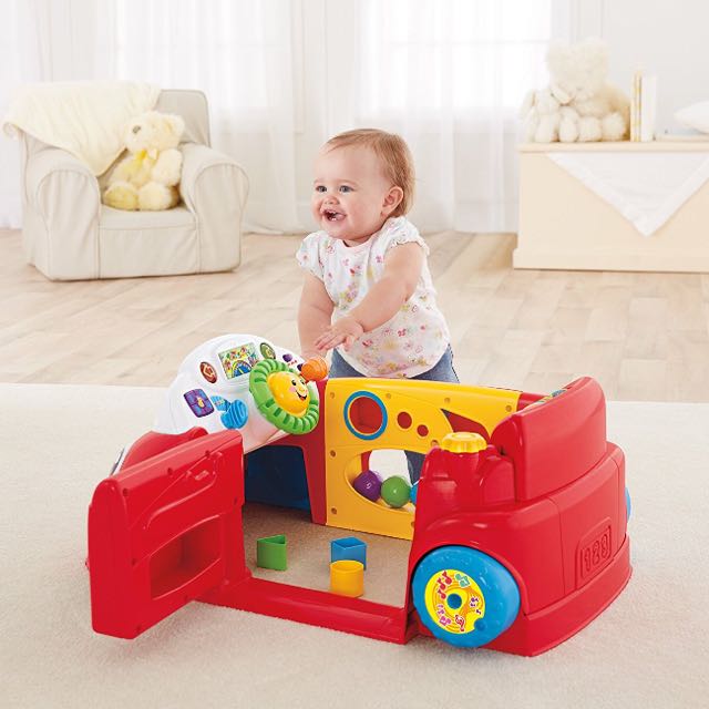 fisher price learn and crawl around car