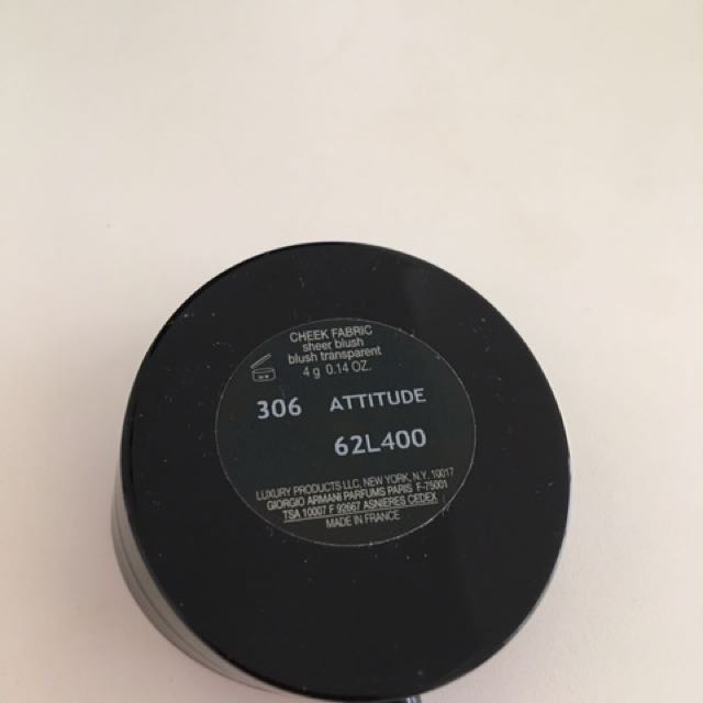 Armani cheek outlet fabric 306