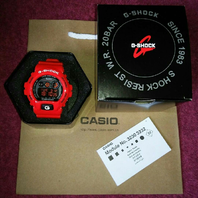 g shock merah ducati