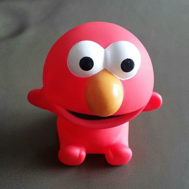 Happy Elmo Coin Bank Cake Topper Babies Kids On Carousell