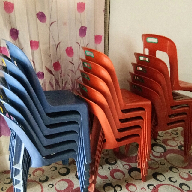 620 Kursi Plastik Orange HD Terbaru
