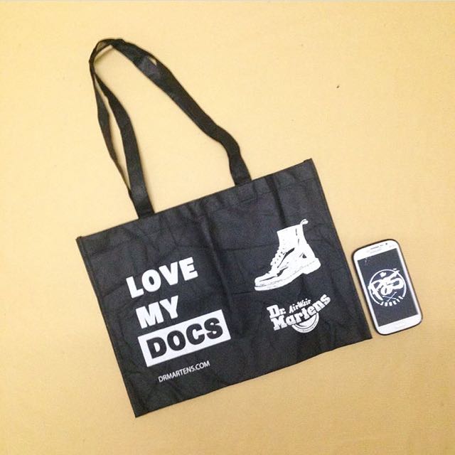 Love My Docs Dr Martens Tote Bag