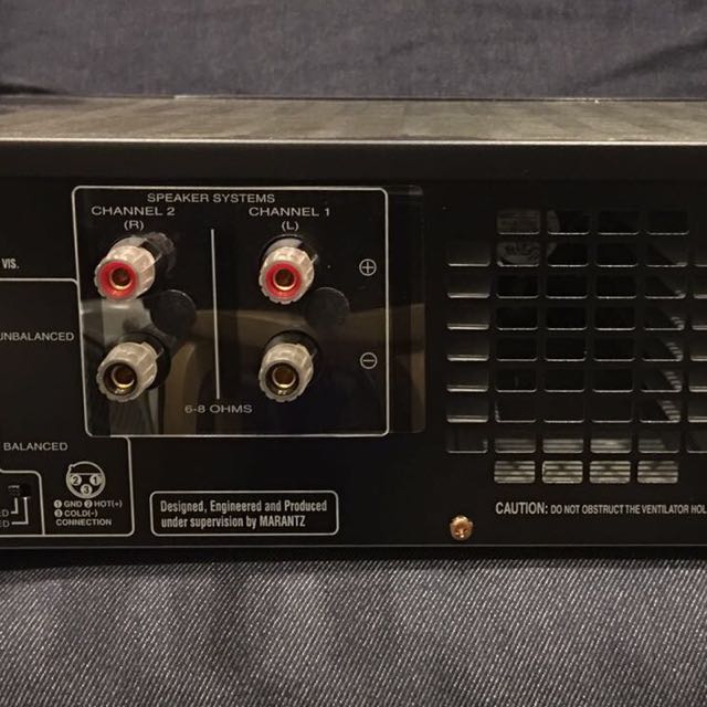 Marantz MM7025 Stereo Power Amplifier 