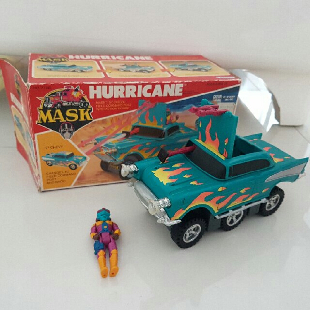 m.a.s.k mask hurricane hondo by kenner vintage, Hobbies & Toys, Toys