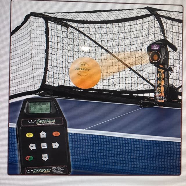 NEWGY 2050 Robo Pong Table Tennis balls dispenser, Sports Equipment