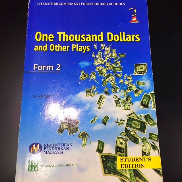 One Thousand Dollars And Other Plays Level 2: One Thousand Dollars And  Other Plays Level 2, De Henry. Editora Oxford, Capa Mole, Edição 1 Em Inglês