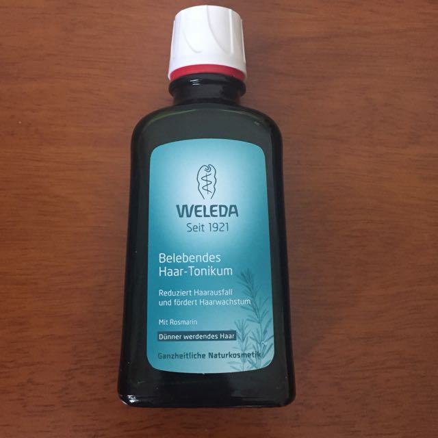 revitalising hair tonic by weleda