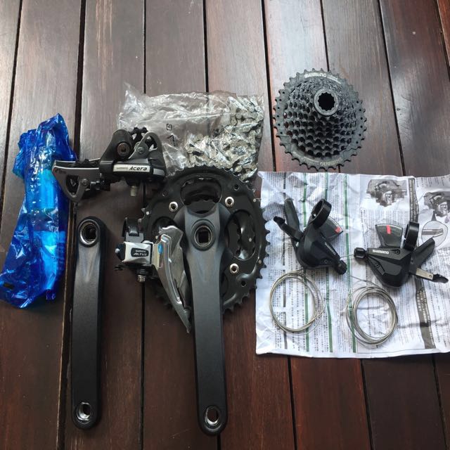 shimano 3x8 groupset