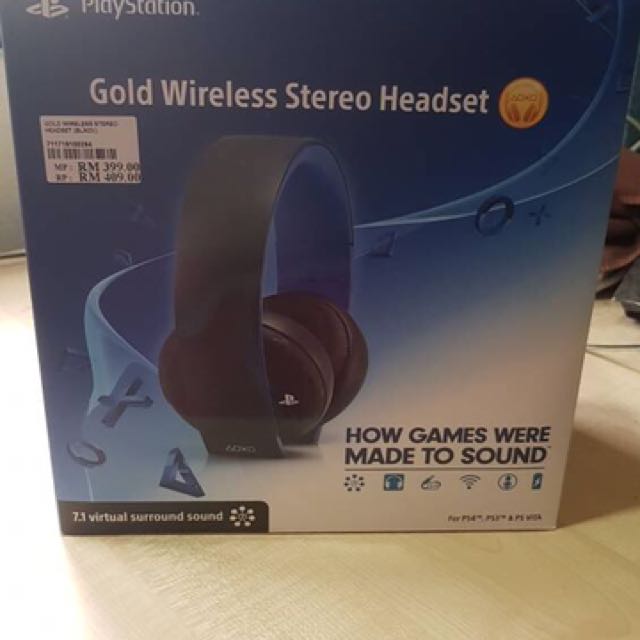 sony gold wireless headset sony gold wireless headset