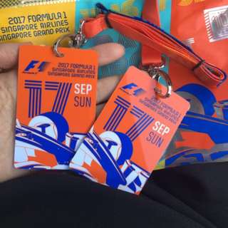 F1 tickets zone 4 walk about (PAIR)