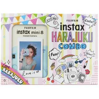 Instax Mini 8 Harajuku Combo Set (Blue)