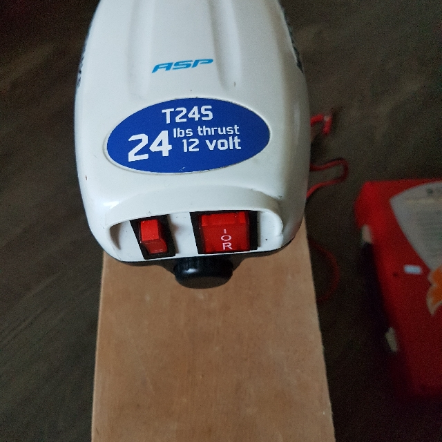 24lbs Thrust WaterSnake Trolling motor w/12v100ah lithium battery