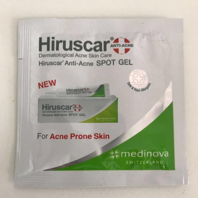 6 X 2ml Hiruscar Anti Acne Spot Gel Beauty Personal Care Bath Body Body Care On Carousell