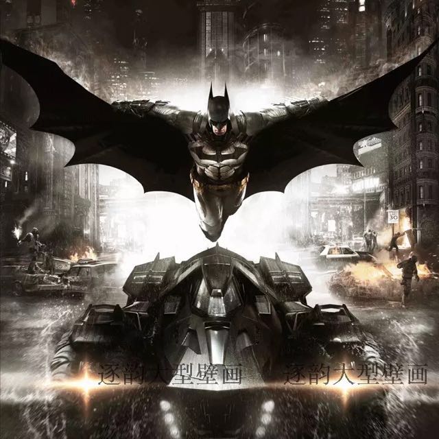 Customised 3d Batman Wallpaper Furniture Home Decor On Carousell