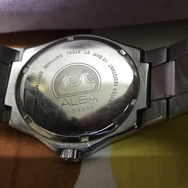 Alba sapphire crystal on sale watch price