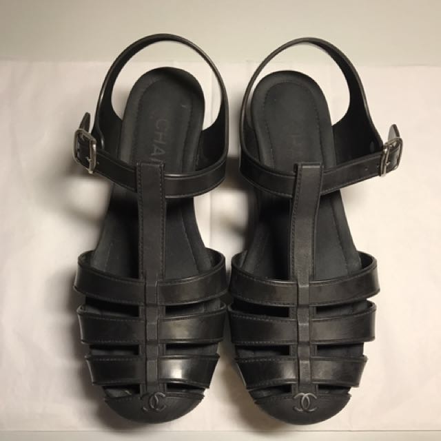 chanel platform shoes