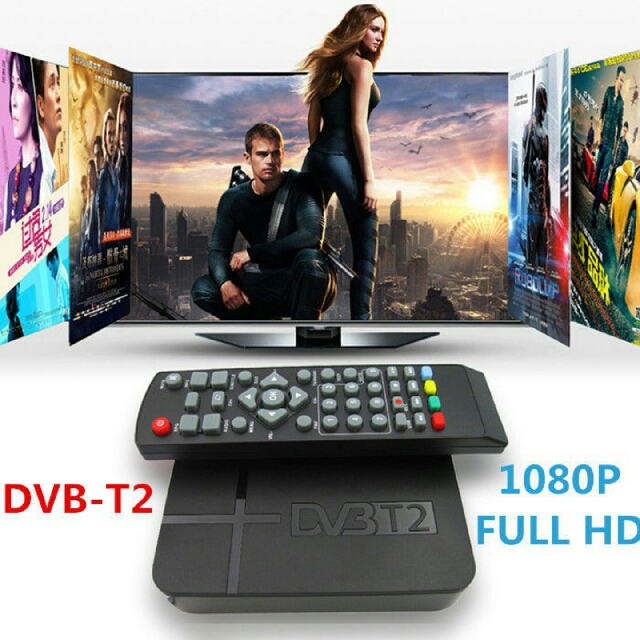 DvbT2 HD Set Top Box Watch Singapore Channel TV Recorder For Singapore