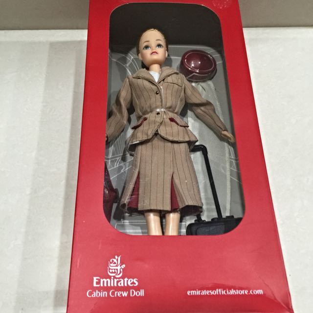 emirates cabin crew doll