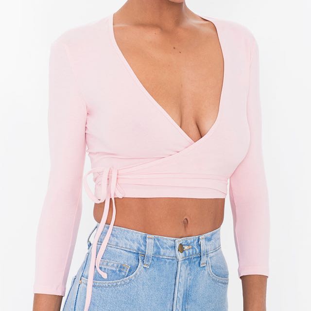 Forever 21 wrap shirt online