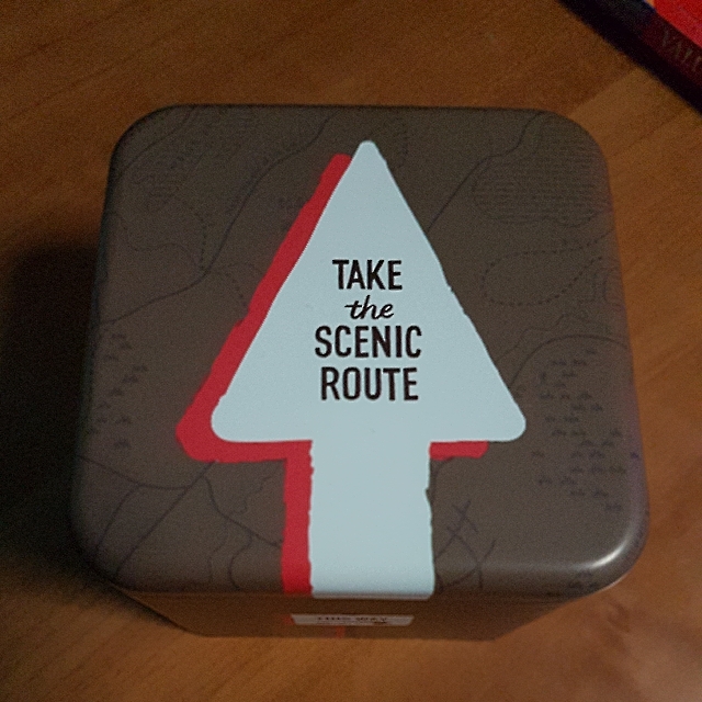 fossil watch tin box