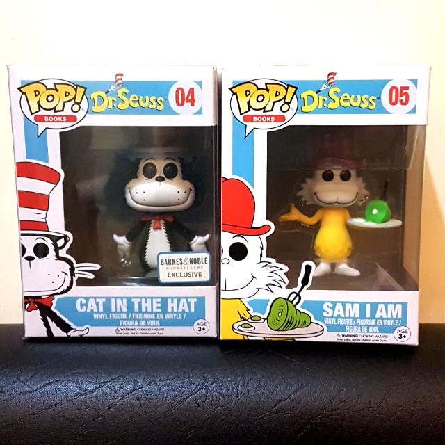 Funko Pop Cat In The Hat Flocked Barnes And Noble Exclusive With