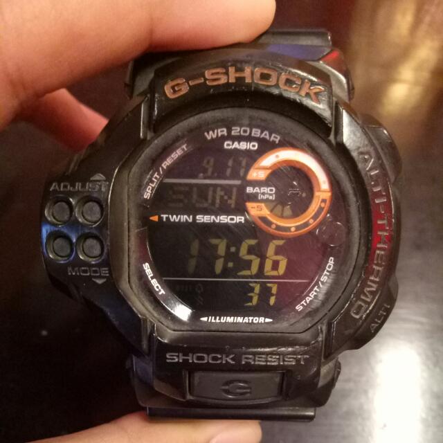 G shock illuminator top wr20bar