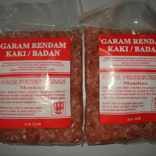 Garam Bukit Rendam Kaki Health Beauty Skin Bath Body On Carousell