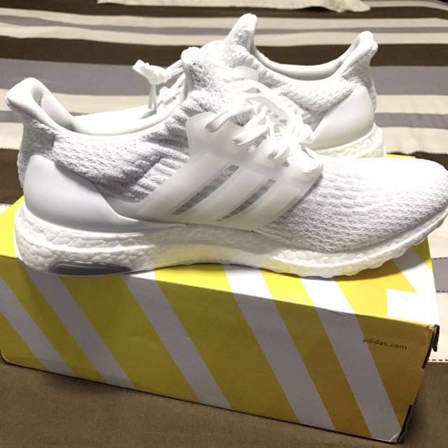 Adidas ultra boost cheap 3.0 triple white xr1