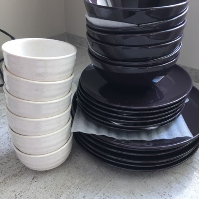 IKEA plates and bowl, Furniture & Home Living, Kitchenware & Tableware