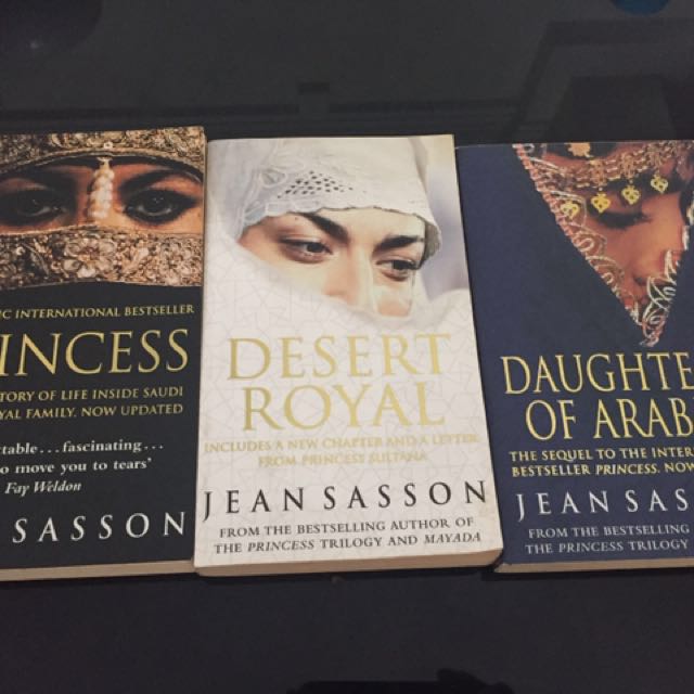 Jean Sasson Trilogy Books Stationery Fiction On Carousell