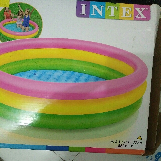 Kolam Renang Balon Bayi Anak Mainan Baby Walker Di Carousell
