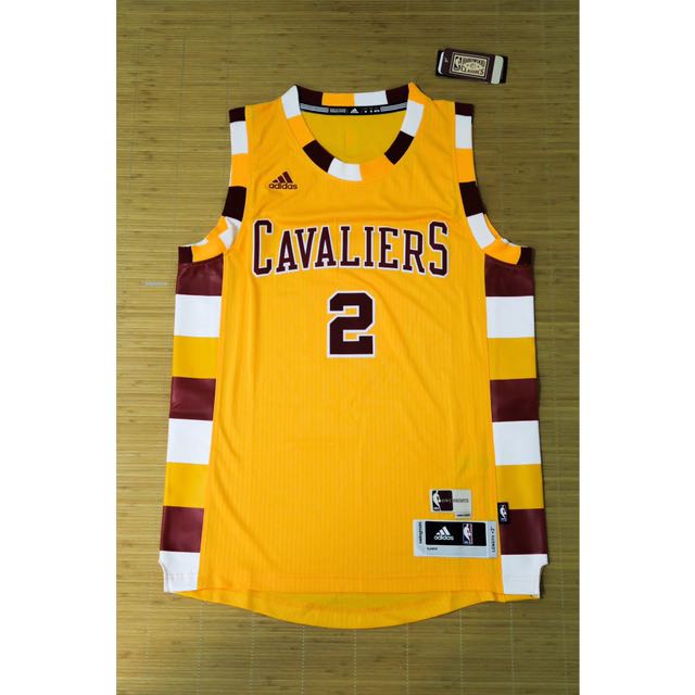 kyrie irving yellow jersey
