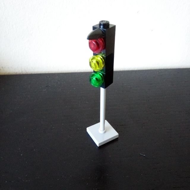 lego traffic light set
