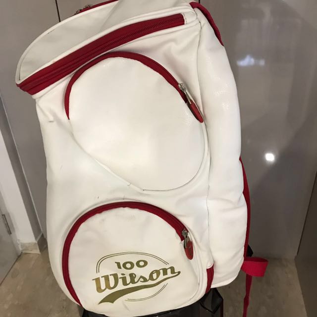wilson 100 year anniversary tennis bag