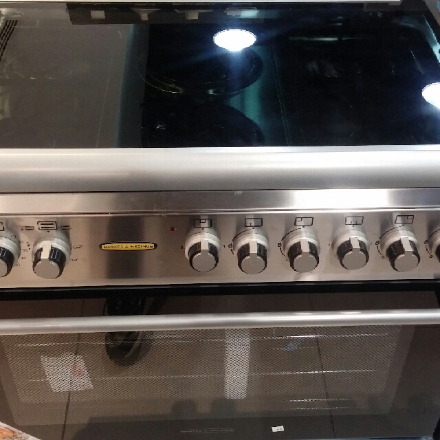 Markes highend stainless gas range oven 90cm x 60cm MGR90SSF, Furniture