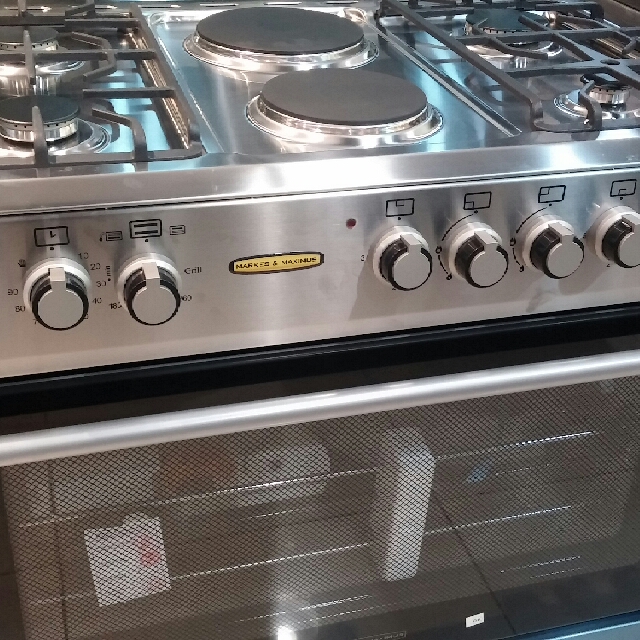 Markes highend stainless gas range oven 90cm x 60cm MGR90SSF, Furniture
