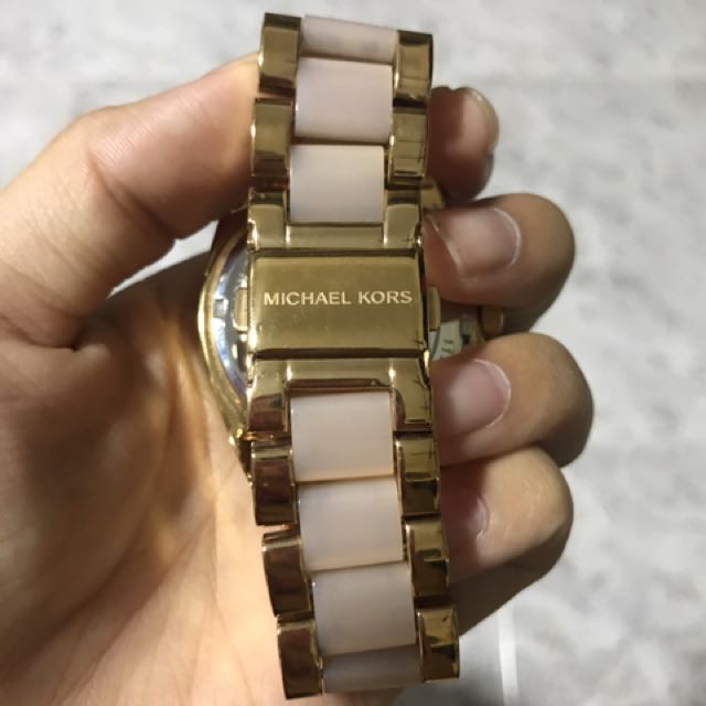 Michael Kors Blair Chronograph Rose dial In Rose gold 5943