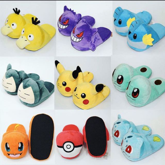 pikachu slippers
