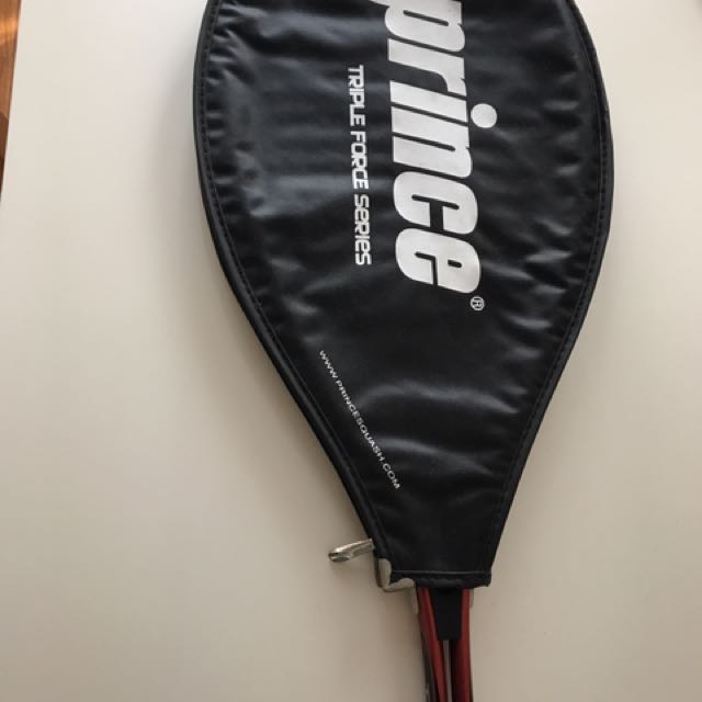prince squash racket, Sports Equipment, Sports & Games, Racket & Ball