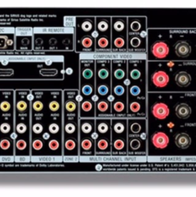 Sony Surround Sound A/V Receiver DA2400ES, Audio, Soundbars, Speakers ...