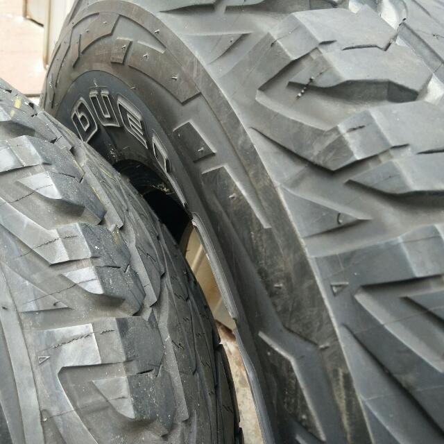 Tayar Bridgestone Dueler A T 265 70 16 4x4 Hilux Triton Navara Dmax Colorado Storm Ranger Bt50 Tebal Auto Accessories On Carousell