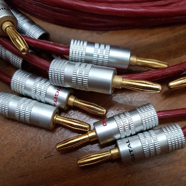 Terminated speaker cables for Sale 3 x QED Bronze Special Edition