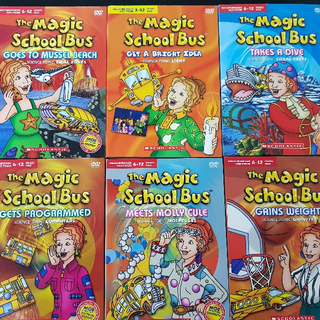 The magic school bus DVDs, Hobbies & Toys, Books & Magazines, Fiction