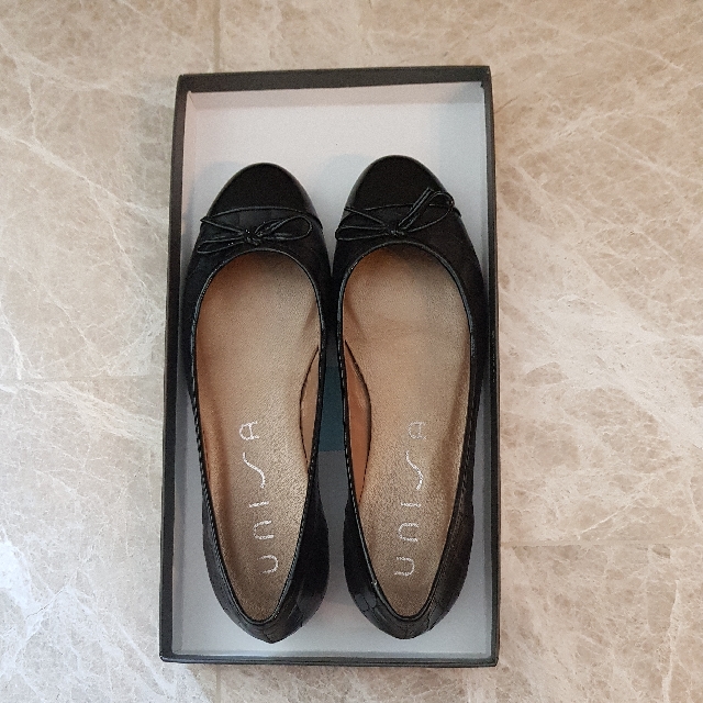UNISA ballerina leather shoes, Women's 