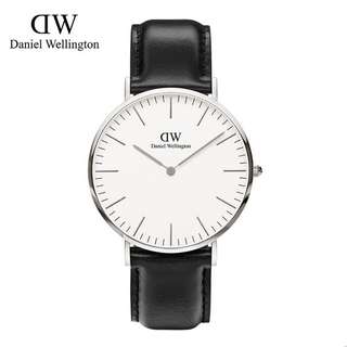 【正品·假一罰十】DanielWellington男錶DW手錶男皮帶石英錶學生丹尼爾惠靈頓情侶手錶