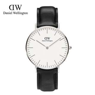 【正品·假一罰十】DanielWellington手錶女 丹尼爾惠靈頓皮帶石英錶 正品DW女士手錶