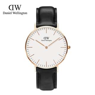 【正品·假一罰十】DanielWellington女士手錶皮帶女錶 丹尼爾惠靈頓DW手錶石英錶女式腕錶