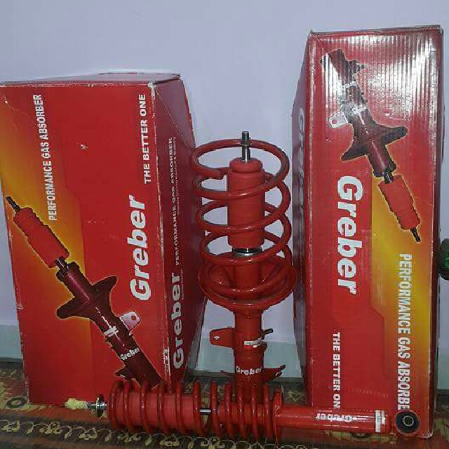 Absorber jenama grebber dpan belakang(baru), Auto Accessories on Carousell