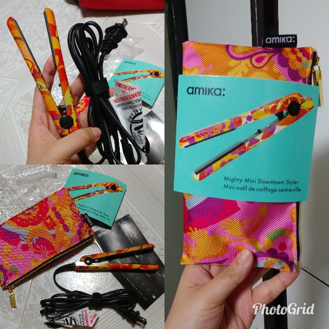 Amika mini ceramic styler in pouch discount