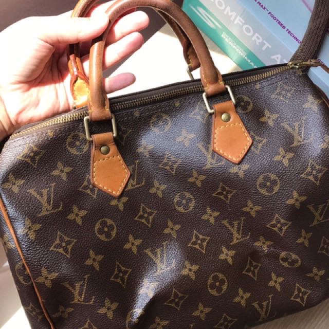 Authentic Louis Vuitton Speedy 30 with receipt, Luxury, Bags & Wallets on  Carousell